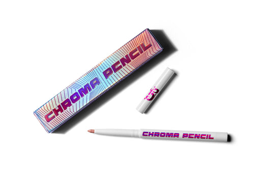 Marshmallow Chroma Pencil - Duochrome Pencil - Glisten Cosmetics