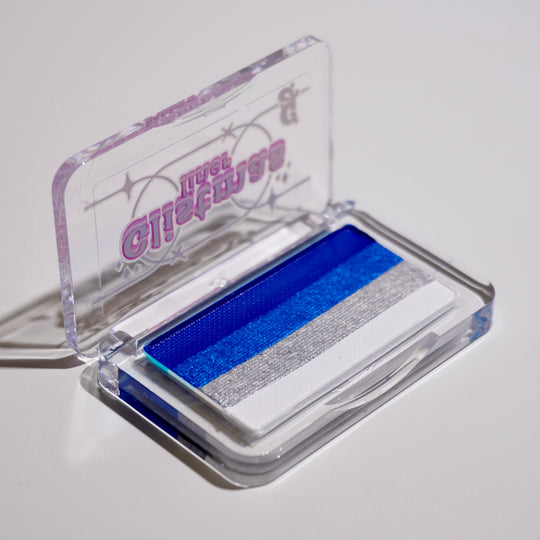 Glistmas Liner - Blue & Silver - Glisten Cosmetics