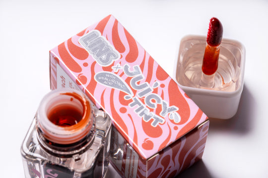 Lins X Glisten Cosmetics - Peach Juicy Tint