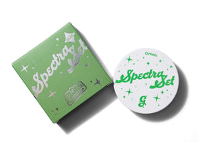 Green Spectra Set - Colourful Pressed Powder - Glisten Cosmetics