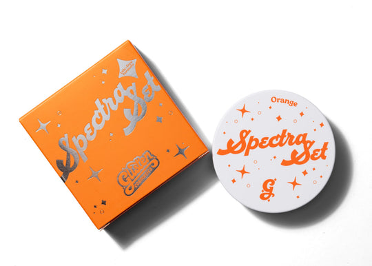 Orange Spectra Set - Colourful Pressed Powder - Glisten Cosmetics