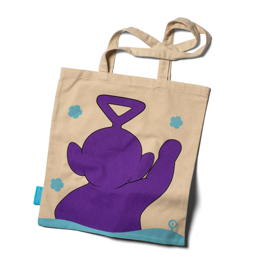 Tinky Winky Tote Bag - Glisten Cosmetics X Teletubbies