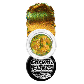 Gold Rush Chroma Flakes - Duochrome Pigment - Glisten Cosmetics