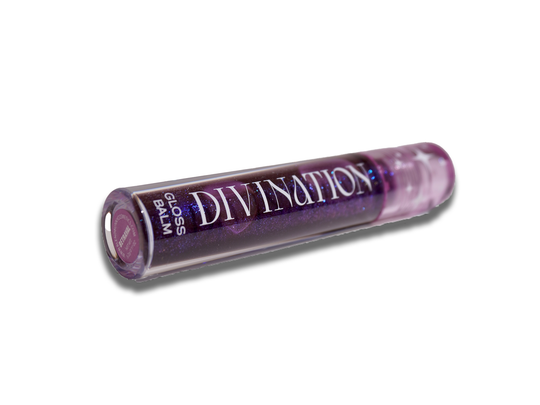 Robert Welsh Divination Gloss Balm Betrayal (Purple Sparkles) - Blend Bunny Cosmetics