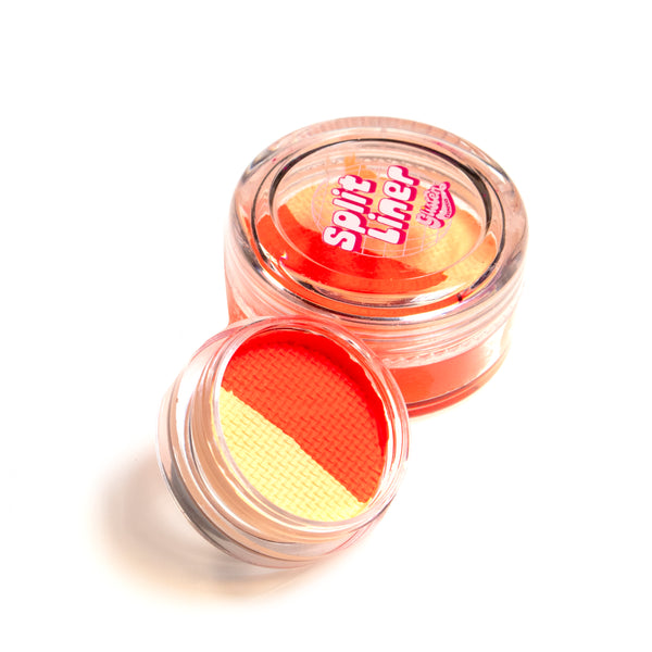 Peach Melba (UV Orange & Peach) Split Liner | Eyeliner – Glisten Cosmetics